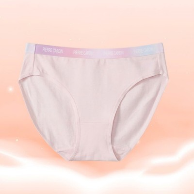 Quần lót nữ Pierre Cardin 502-7437, lưng cao vừa, dạng tam giác, dáng Midi,