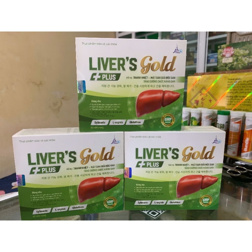 Viên uống Liver's Gold thanh nhiệt mát gan