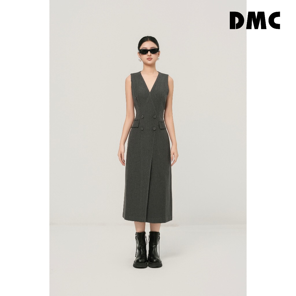Áo blaze phối cúc DMC (Dark Grey Woven Blaze)