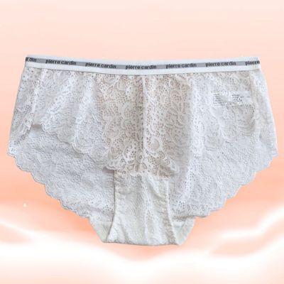 Quần lót nữ Pierre Cardin 502-7432, lưng vừa, dạng tam giác, dáng Boxshorts