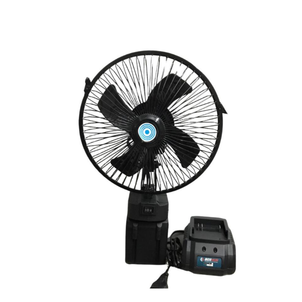 Quạt quay chay pin mkt 2 tốc 8inch, có chức năng xoay 90 độ, chạy chân pin phổ thông