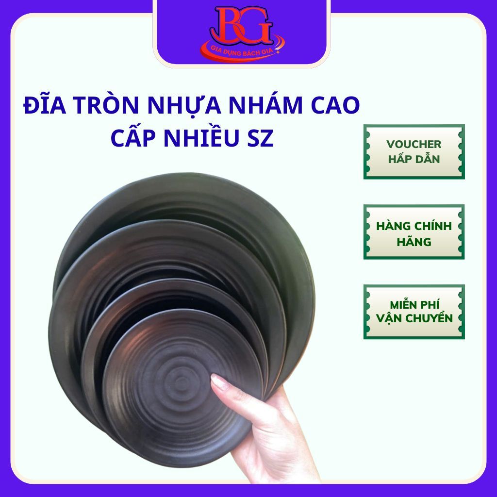 ĐĨA TRÒN XOÁY NHỰA NHÁM CAO CẤP -  ĐĨA PHÍP TRÒN VÂN XOÁY HÀNG DÀY ĐẸP - NHỰA MELAMINE CAO CẤP NHIỀU