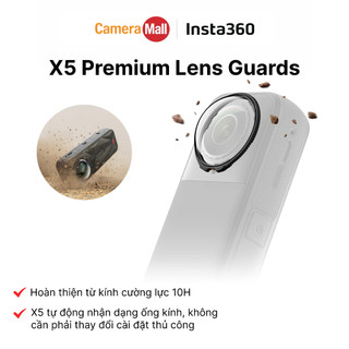 Kính bảo vệ ống kính Insta360 X5 Premium Lens Guards chính hãng chống trầy xước bảo vệ lens camera