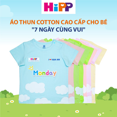 Áo thun cotton cao cấp cho bé - Phiên bản đặc biệt "Made by Vạn An"
