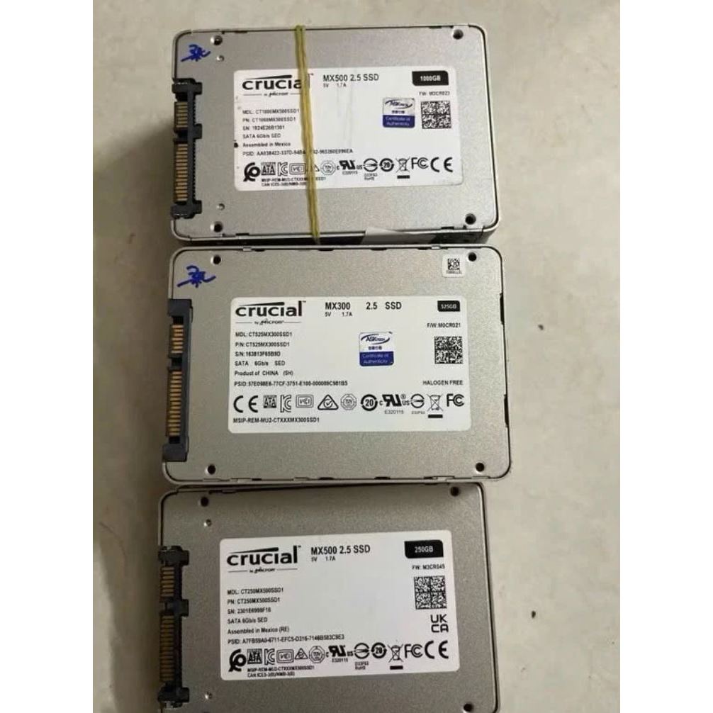 SSD Crucial 500GB SATA3 2.5 inch Bóc Máy Chính Hãng – Tốc Độ Cao, Ổ Cứng SSD 500GB Giá Tốt