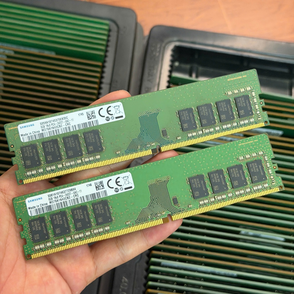 Ram PC DDR4 8gb bus 3200 2666 2400 tháo máy đồng bộ DelL, HP Chính hãng tháo máy , BH 5 năm