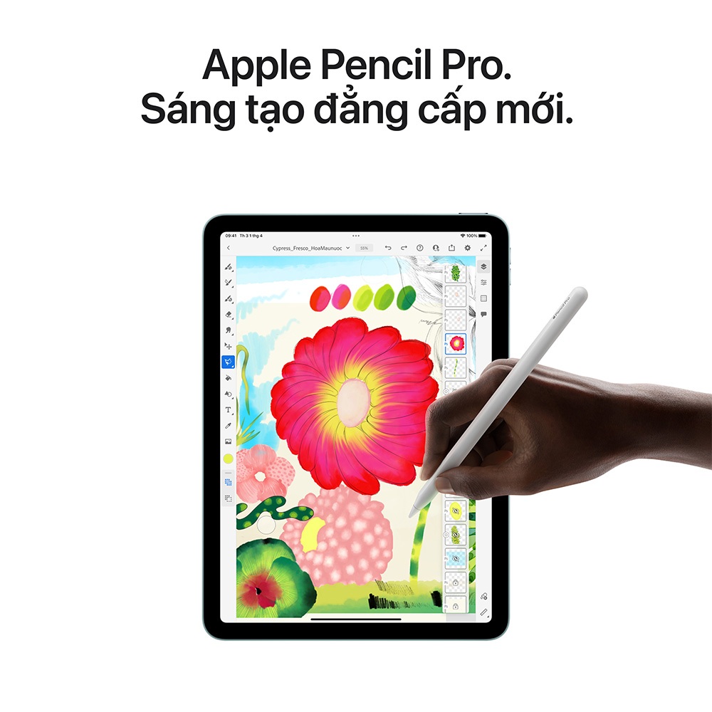 Máy tính bảng Apple iPad Air M3 11 inch Wifi 128GB (Chip M3 | RAM 8GB | Pin 7606 mAh) | BigBuy360 - bigbuy360.vn