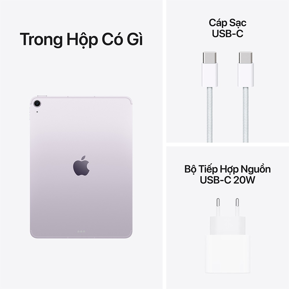 Máy tính bảng Apple iPad Air M3 11 inch Wifi 128GB (Chip M3 | RAM 8GB | Pin 7606 mAh) | BigBuy360 - bigbuy360.vn