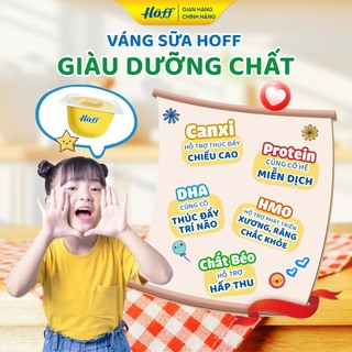 2 Lốc Váng Sữa HOFF trẻ em bổ sung dưỡng chất cho bé ăn dặm (8 hộp x 55g)