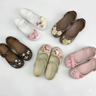 AIKO KIDS_dép búp bê phong cách tiểu thư phù hợp cho các nàng ( tặng 6 charm ngẫu nhiên)
