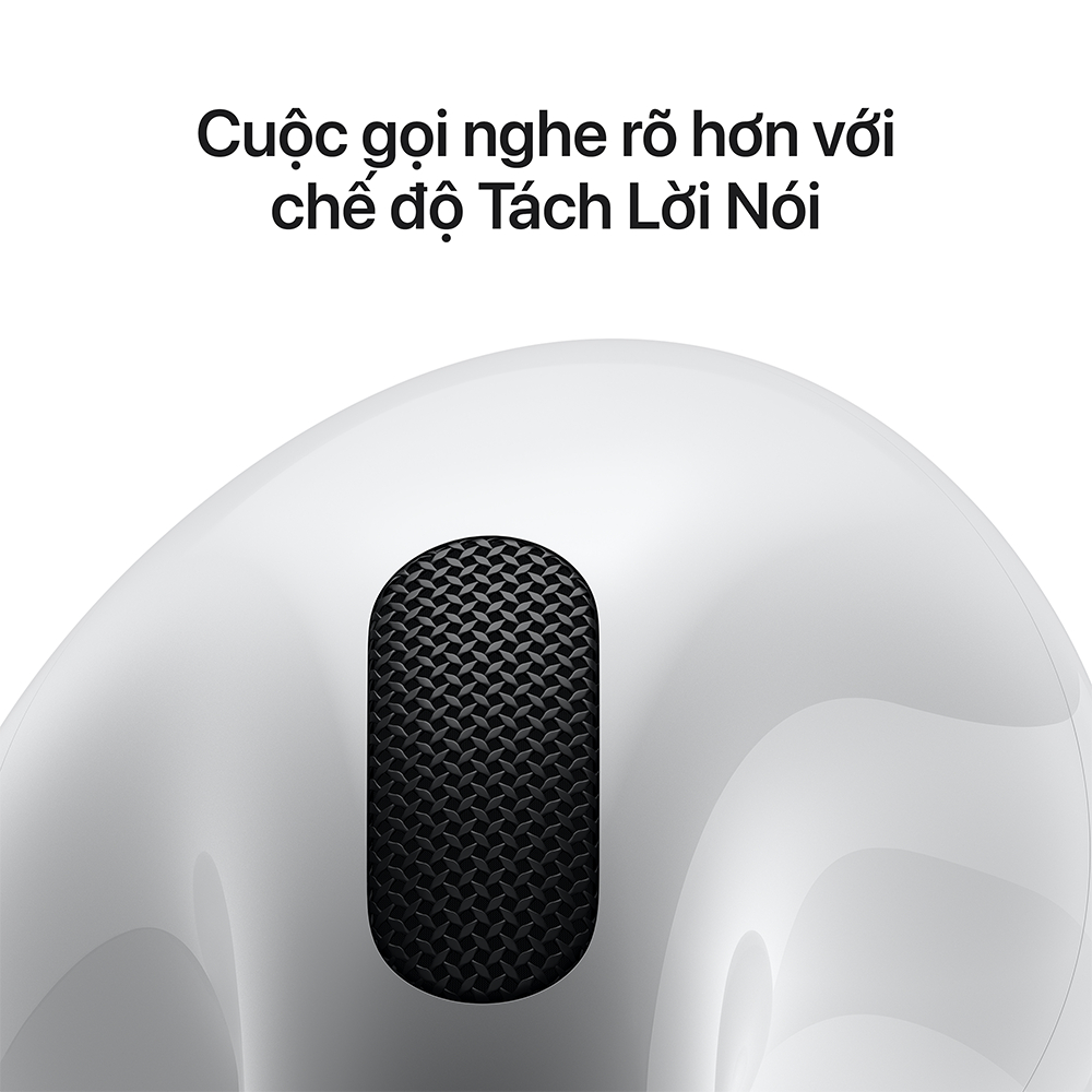 Tai nghe Bluetooth Apple AirPods 4 (Chip H2 | MagSafe USB-C | Chống nước IP54) - Bảo hành 12 tháng | BigBuy360 - bigbuy360.vn