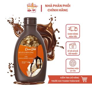 Socola Đen Lỏng Cacao Talk Chai 1Kg