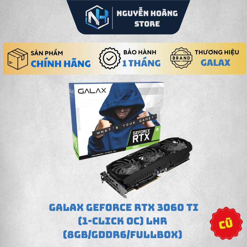 VGA card màn hình GALAX GeForce RTX 3060 Ti 8GB