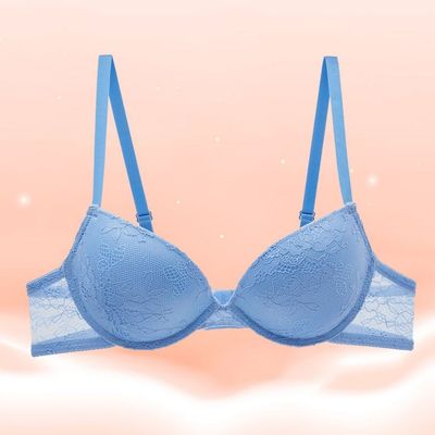 Áo lót nữ Pierre Cardin 602-62388 phủ ren cúp xéo 3/4, có gọng, mút mỏng