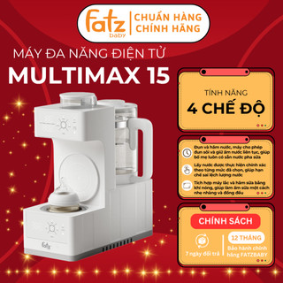 Máy đa năng điện tử FATZ BABY Multimax 15 FB9692BT, Đun + hâm nước pha sữa + Lắc sữa + hâm sữa