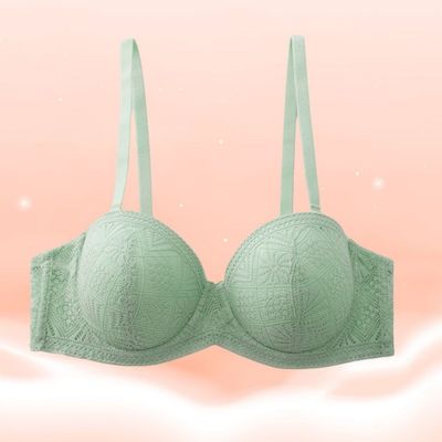 Áo ngực nữ Pierre Cardin 602-62391 phủ ren, cúp ngang, có gọng, mút vừa