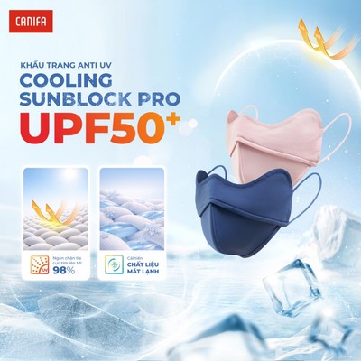 Khẩu trang unisex người lớn CANIFA chống nắng 5AO26S003