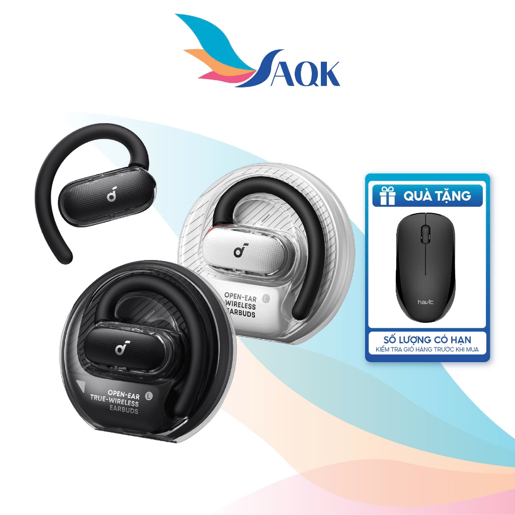Tai nghe Bluetooth True Wireless Open-ear Anker Soundcore V40i A3878 - Hàng chính hãng