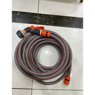 Bộ vòi tưới rửa xe 10m cao cấp lõi chống gập