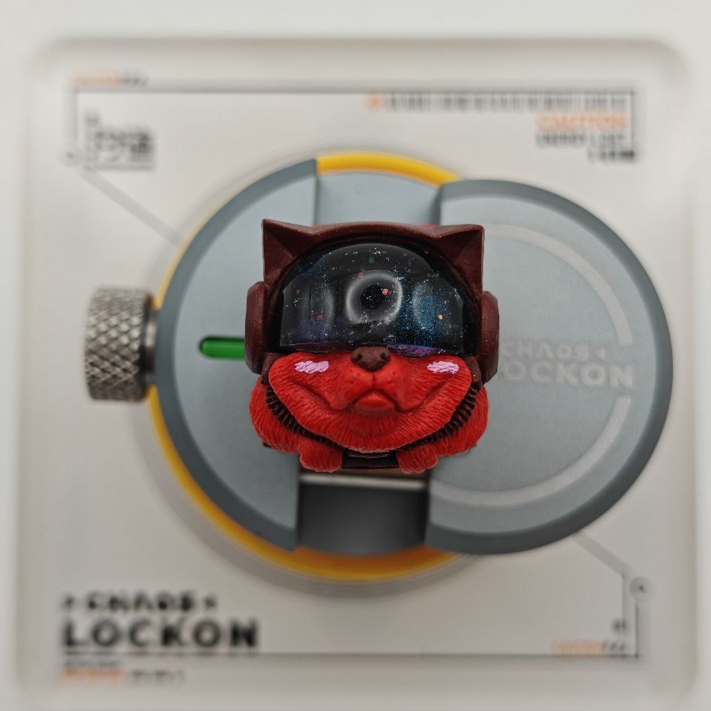 Keycap Artisan Sirius Red Galaxy Trang Trí Bàn Phím Cơ