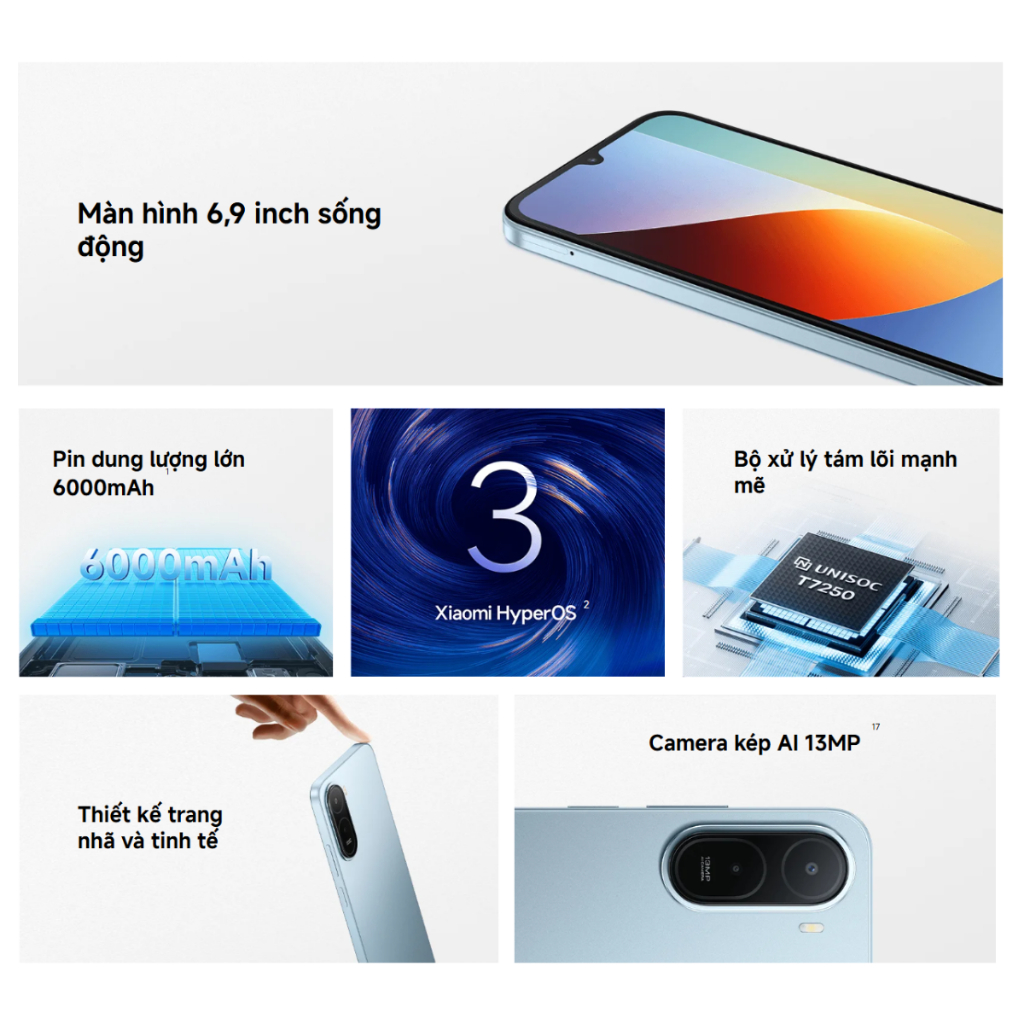 Điện Thoại Xiaomi Redmi A7 Pro 4/64GB - 4/128GB - Bảo hành chính hãng 18 Tháng - (Nguyên Seal) | BigBuy360 - bigbuy360.vn