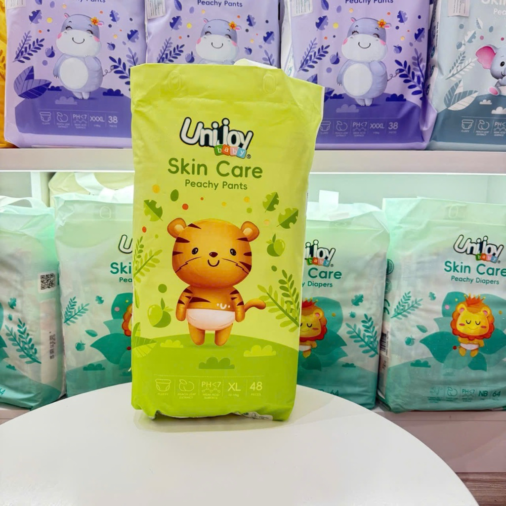 (𝟏 𝐛𝐢̣𝐜𝐡) Unijoy Bỉm quần/tã dán Oxygen Care Ngày và Skin Care đêm cho bé - HONEY BEBE