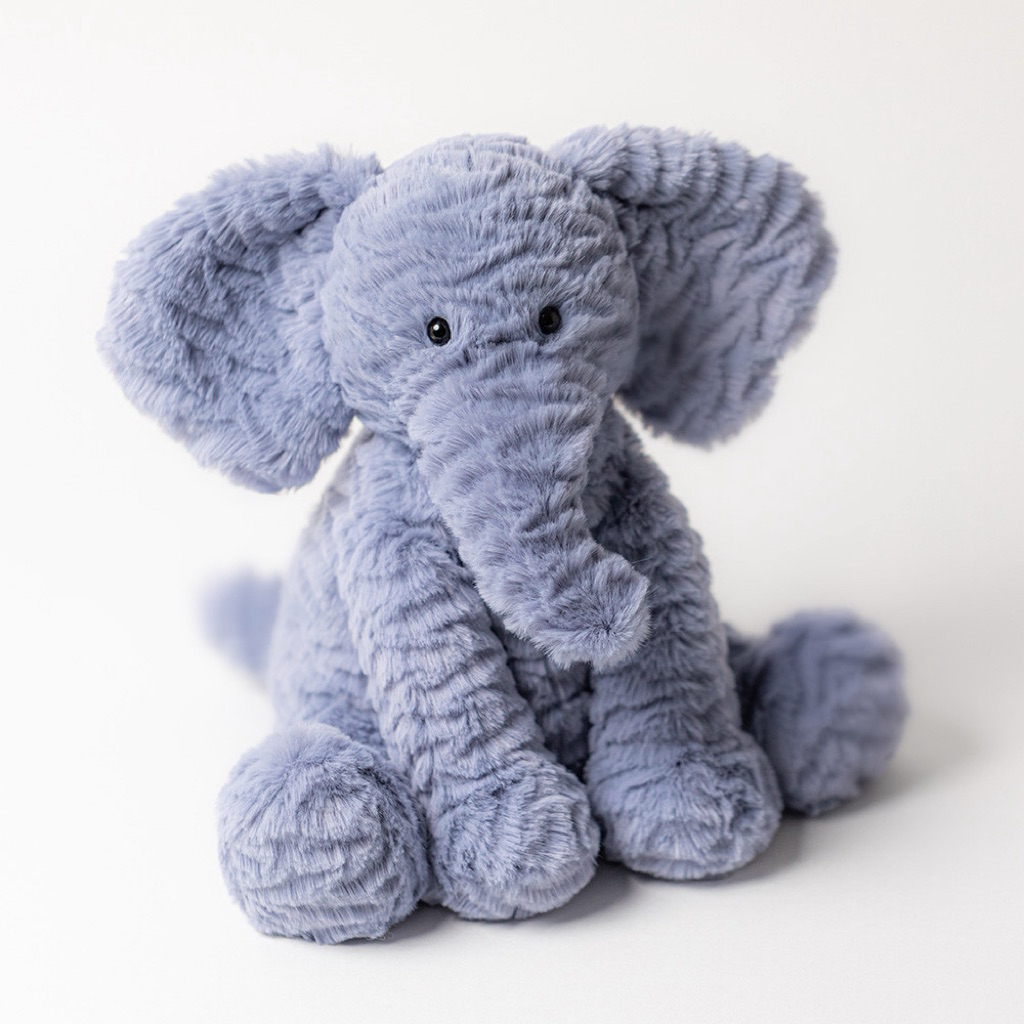 (100% Authentic) Gấu bông voi Jellycat Fuddlewuddle Elephant chính hãng