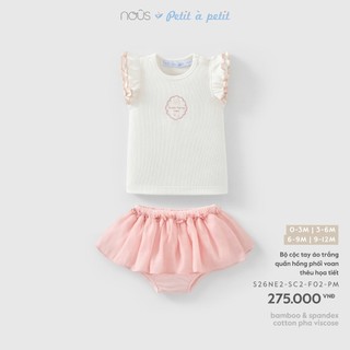 [ Nous ] Bộ cộc tay nous size 3m-9m