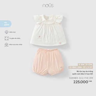 [ Nous ] Bộ ba lỗ nous bé trai, bé gái nhiều màu sắc cho bé yêu