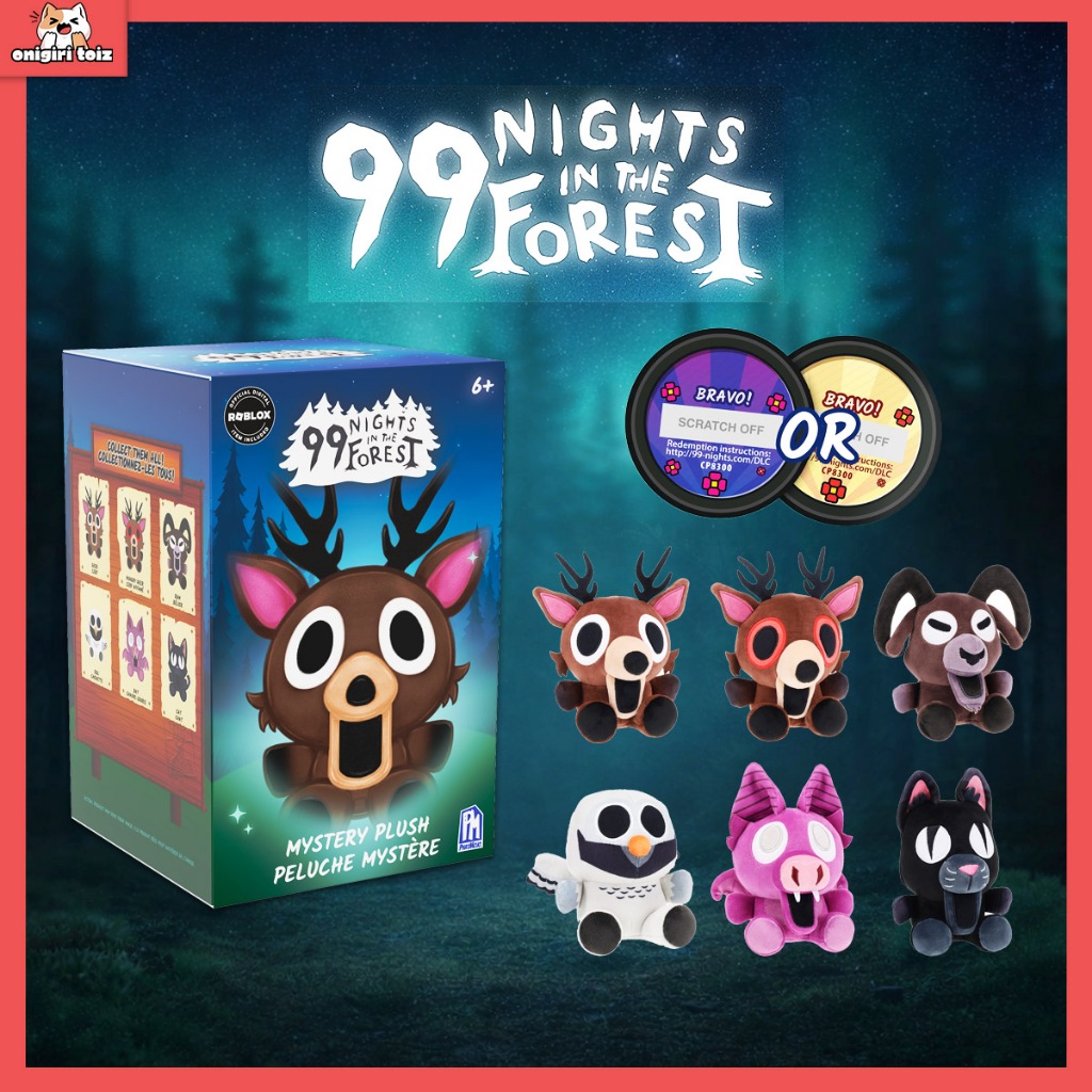 Thú Bông Roblox 99 Đêm Trong Rừng - 99 Nights In The Forest (Chính Hãng) - Sưu Tầm Đồ Chơi