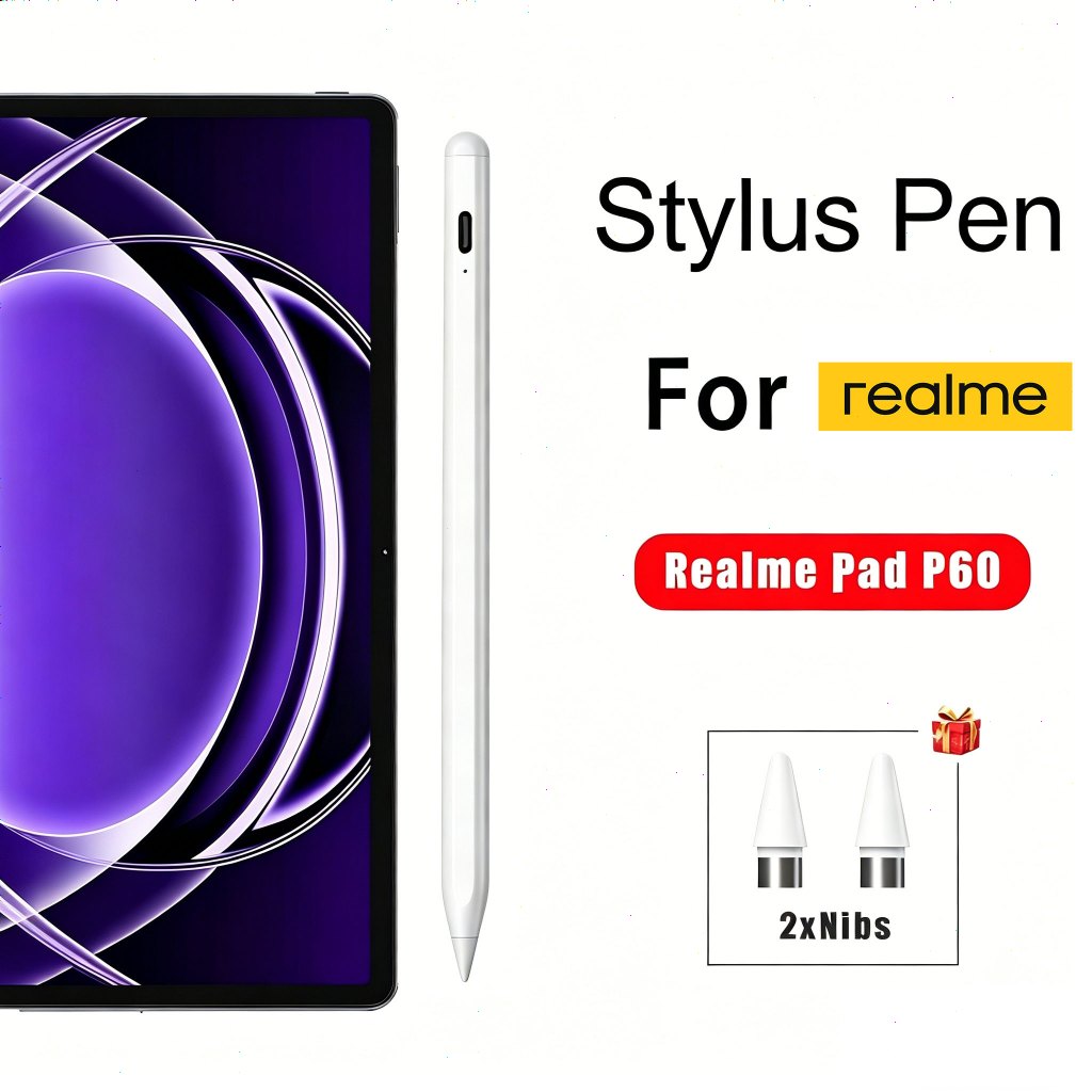 Pensouth Bút cảm ứng for Realme Pad P60 and Stylus Pen For Realme Pad P80 Stylus pen android for Rea