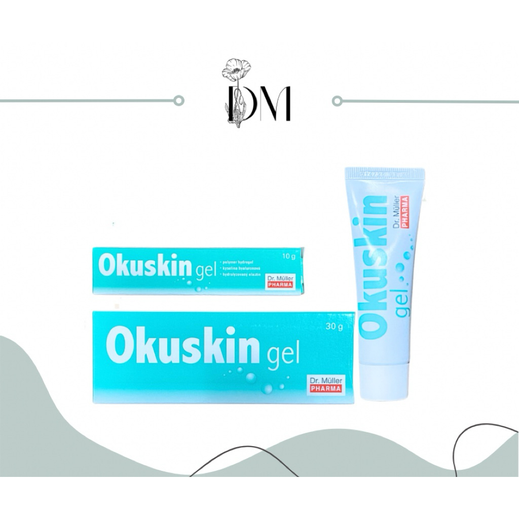 [10g-30g] Gel bôi vết thương Okuskin Gel giúp lành nhanh vết thương hở, hạn chế sẹo