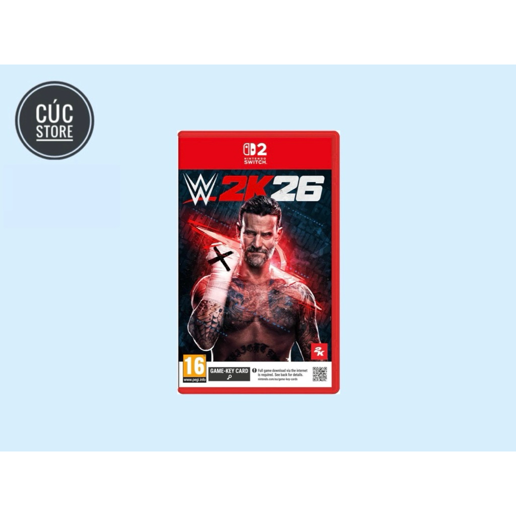 Băng chơi game Nintendo Switch 2: WWE 2K26