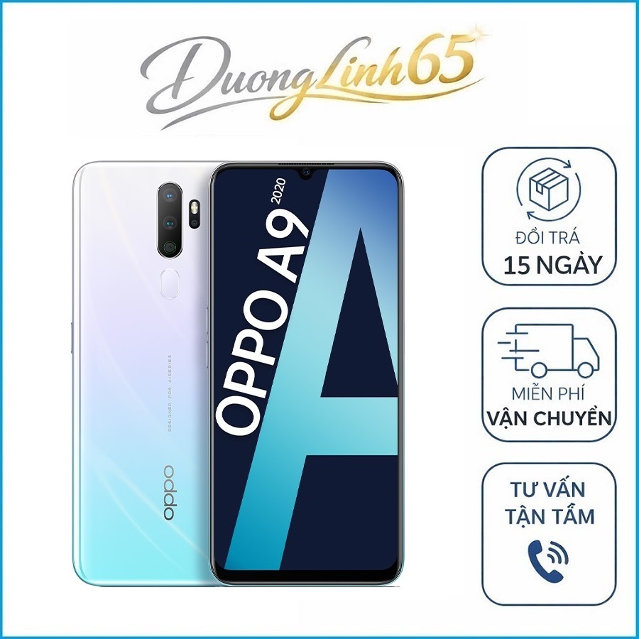 [Giá siêu tốt] Điện thoại Oppo A9 (2020) 8GB/256GB nguyên zin đẹp keng Full chức năng kèm BH 12 thán