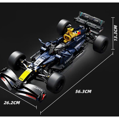 Mô hình lắp ráp siêu xe Mec F1 AMG Xanh tỉ lệ 1:10 với 1642 PCS Fullbox cao cấp ở Technic store