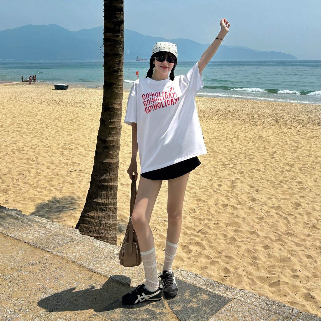 Áo Thun In Form Relaxed Fit NOCTURNAL Holiday Tee Prime Cotton 100% Nam Nữ Unisex Localbrand | BigBuy360 - bigbuy360.vn