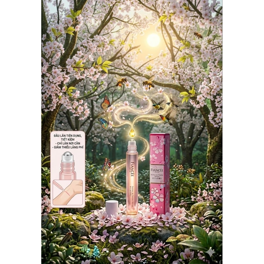 Nước hoa Sakura Fiancee Perfume roll on