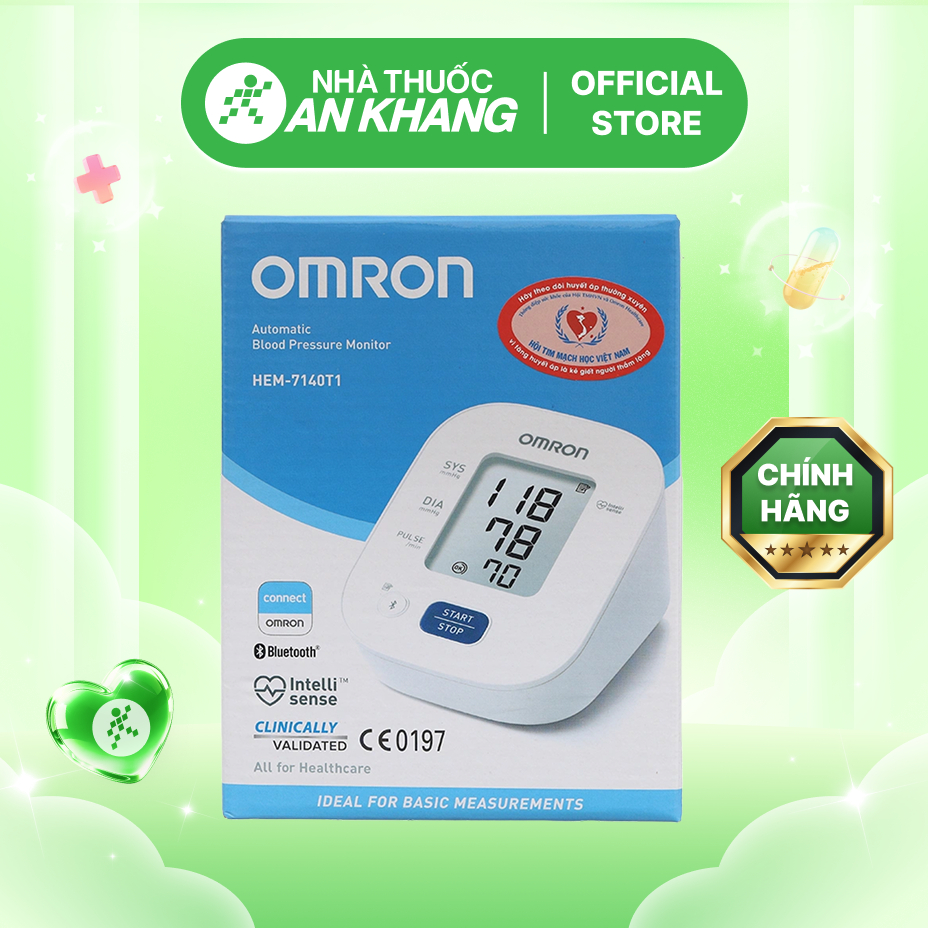 Máy đo huyết áp bắp tay Omron HEM-7140T1
