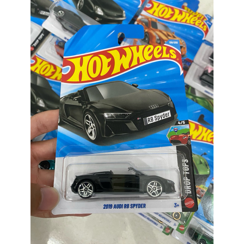 Xe mô hình CHÍNH HÃNG Hot Wheels 2019 AUDI R8 SPYDER