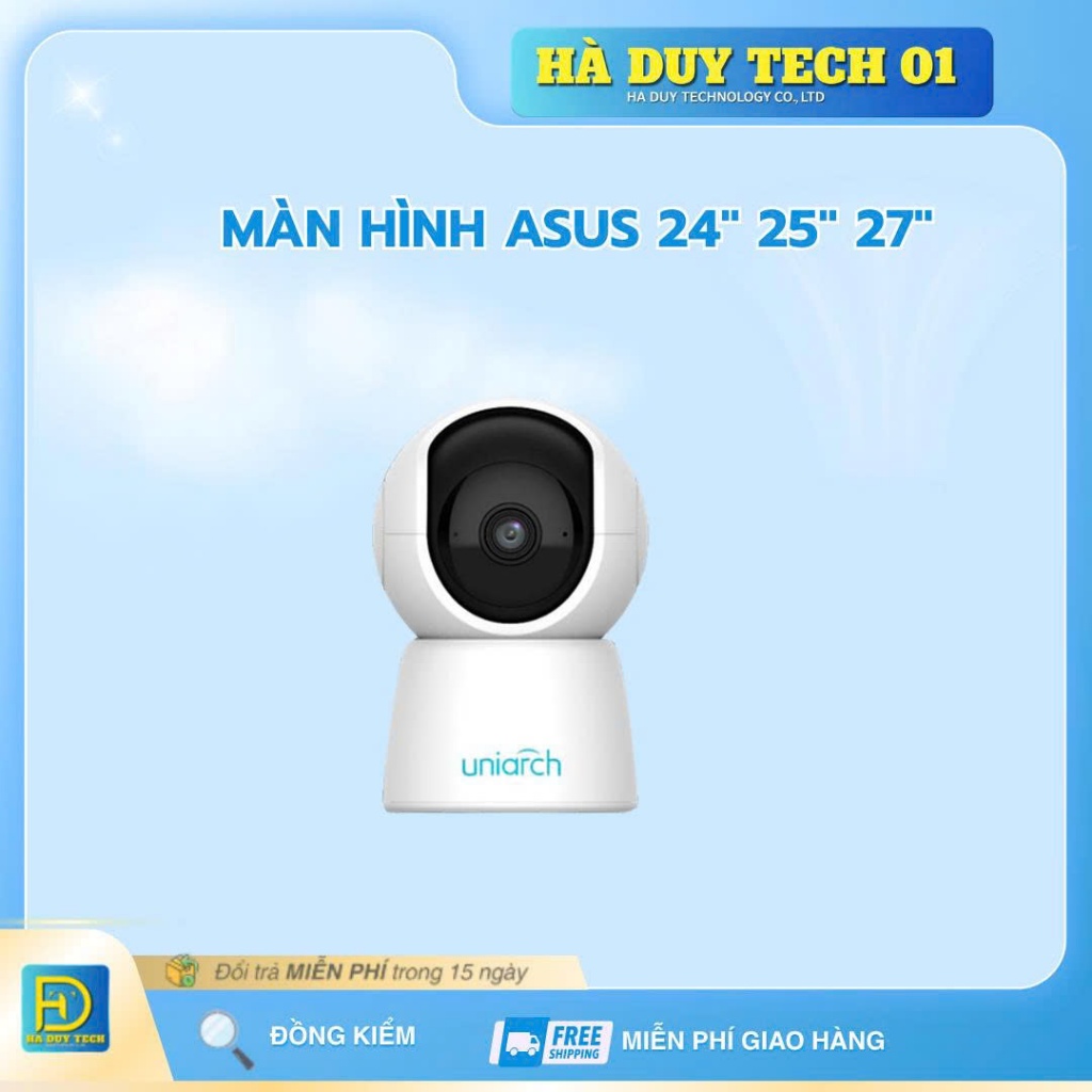 CAMERA WIFI UNIARCH UHO-S2E 2.0MPX - Chính Hãng - BH 24T - Hà Duy Tech
