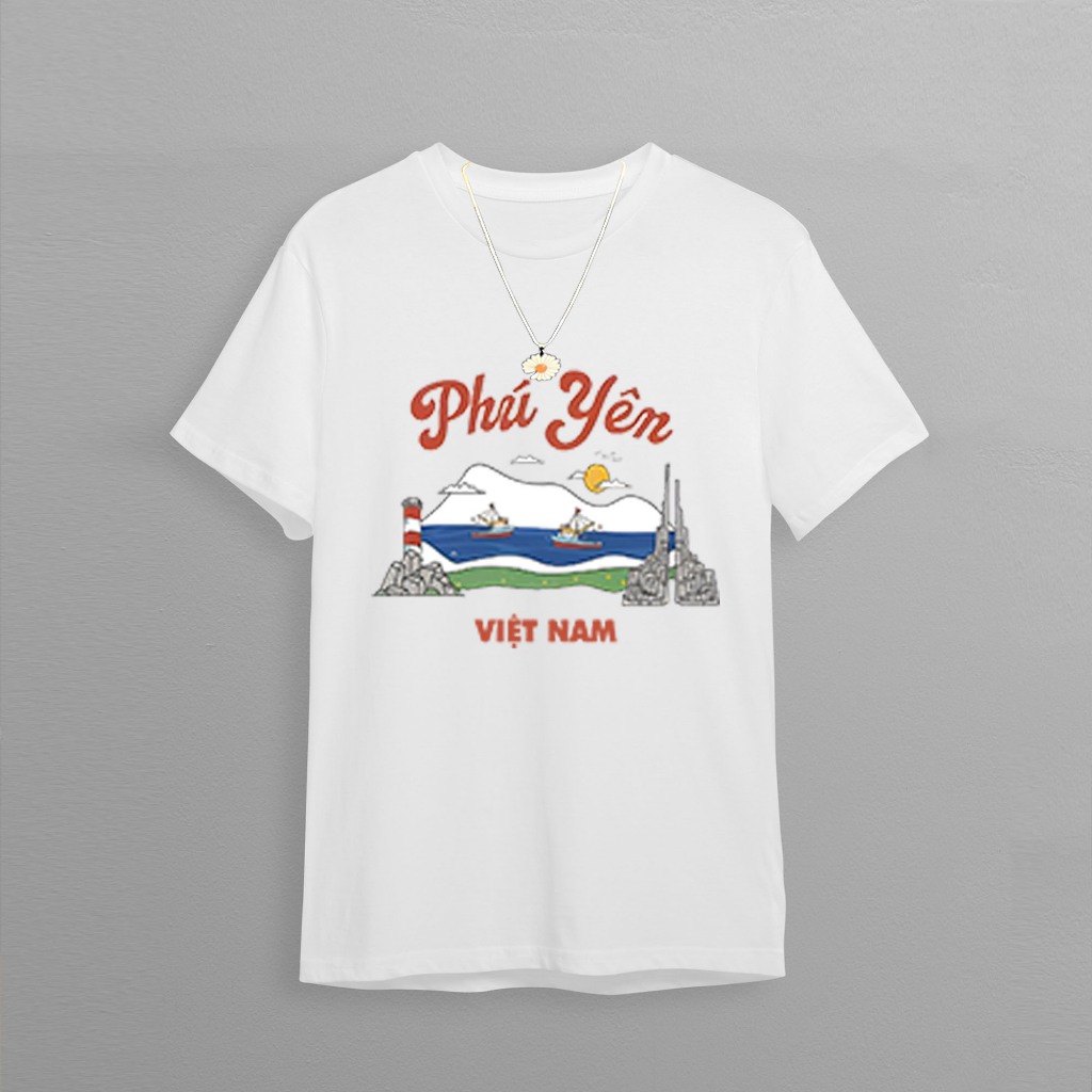Áo thun du lịch Phú Yên mẫu shop thiết kế