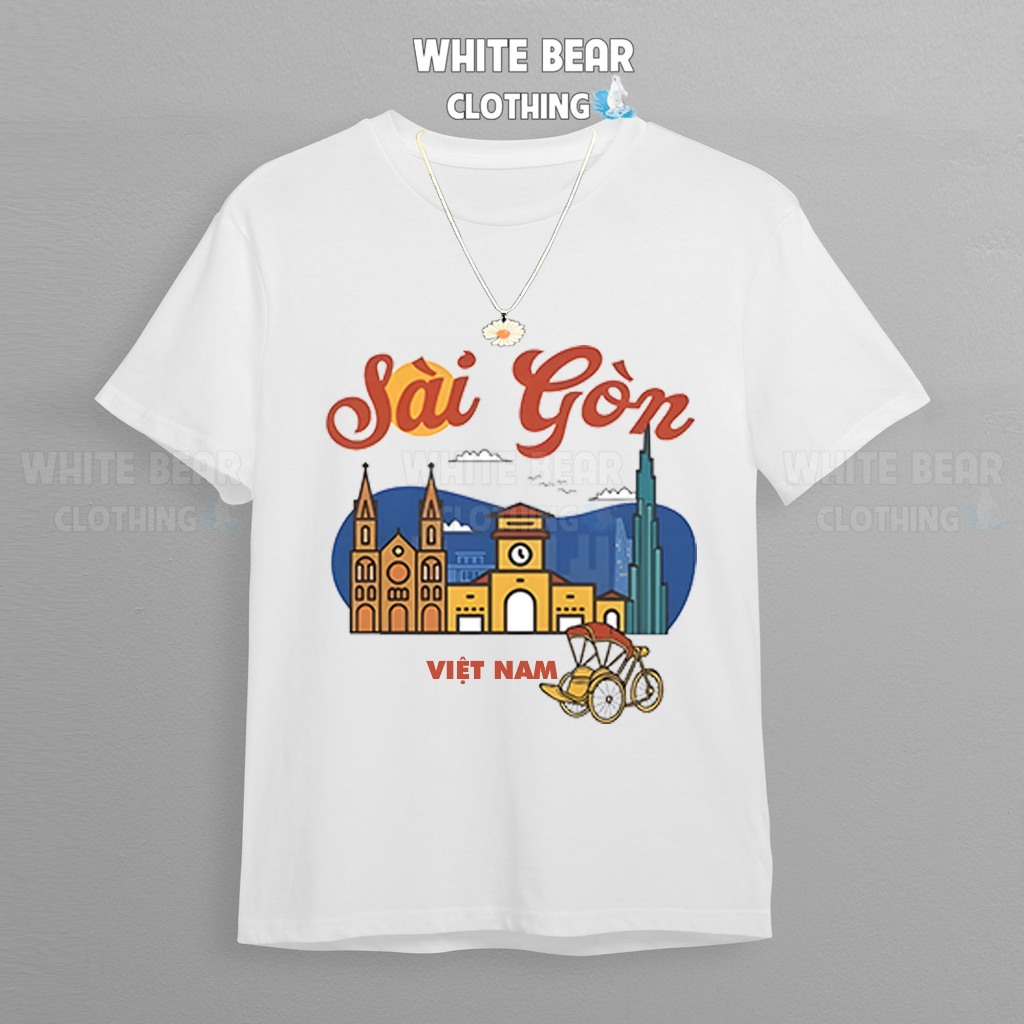 Áo thun du lịch Sài Gòn Việt Nam