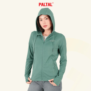 311p 1361 -  Áo Khoác Chống Nắng Nữ PALTAL Chất Poly Sọc Mỏng Nhẹ Tiện Dụng Che Nắng Toàn Diện