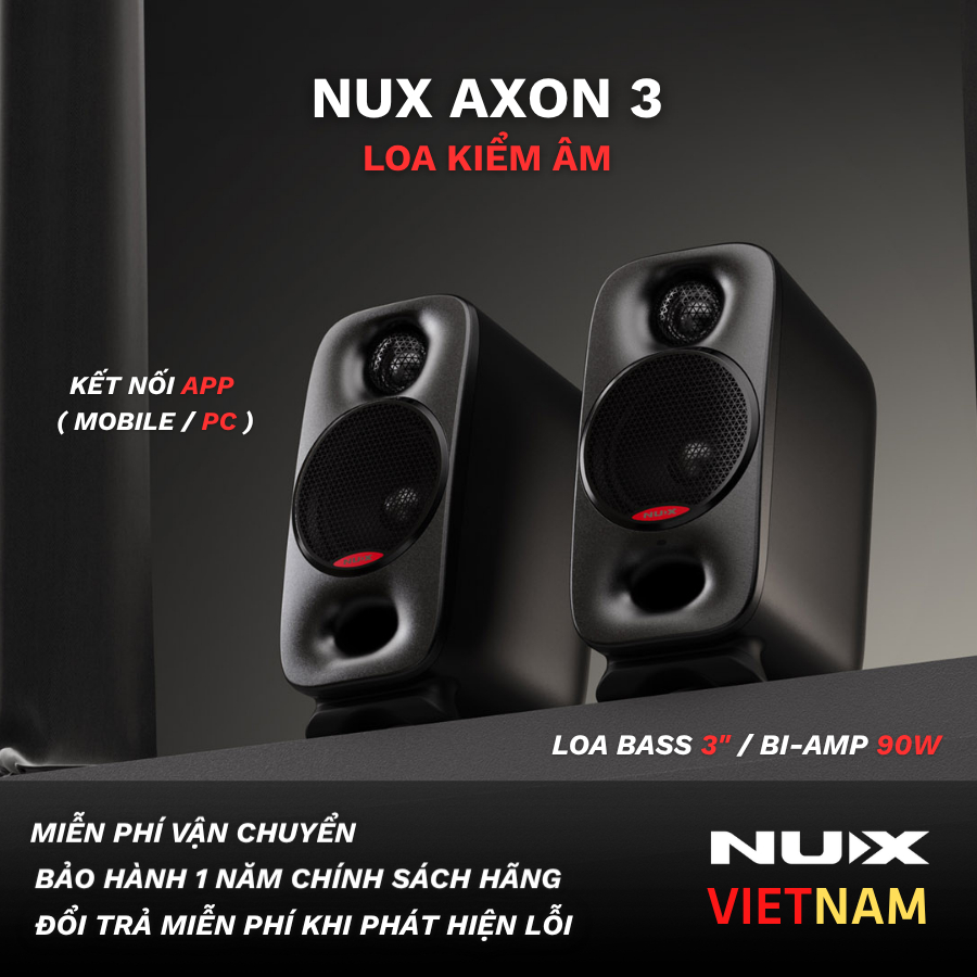 Loa Kiểm Âm Nux Axon 3 ( Speaker Studio Axon 3 )