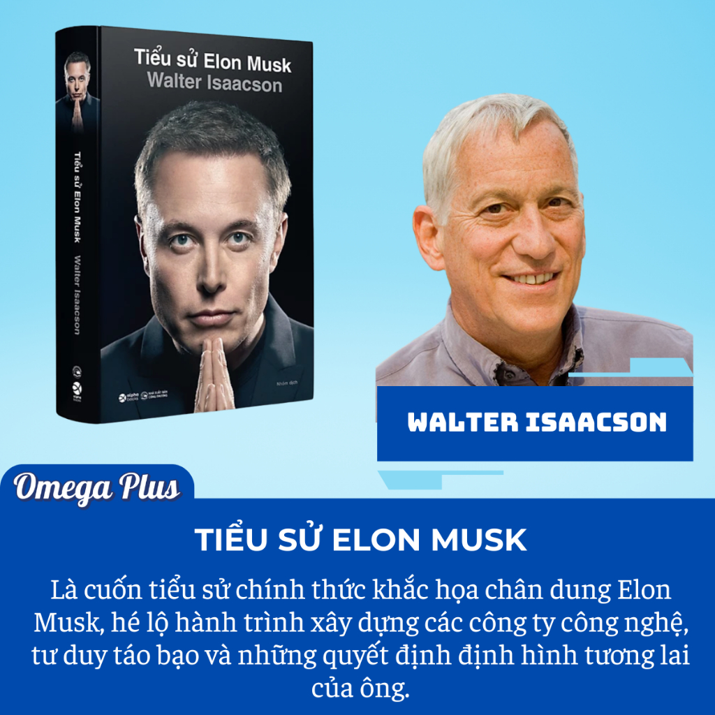 Sách Tiểu Sử Elon Musk: Cuốn tiểu sử duy nhất được Elon Musk CÔNG KHAI XÁC NHẬN (Alpha Books)