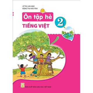 Sách - Combo Ôn Tập Hè Toán + Tiếng Việt 2 (NXB Giáo Dục)