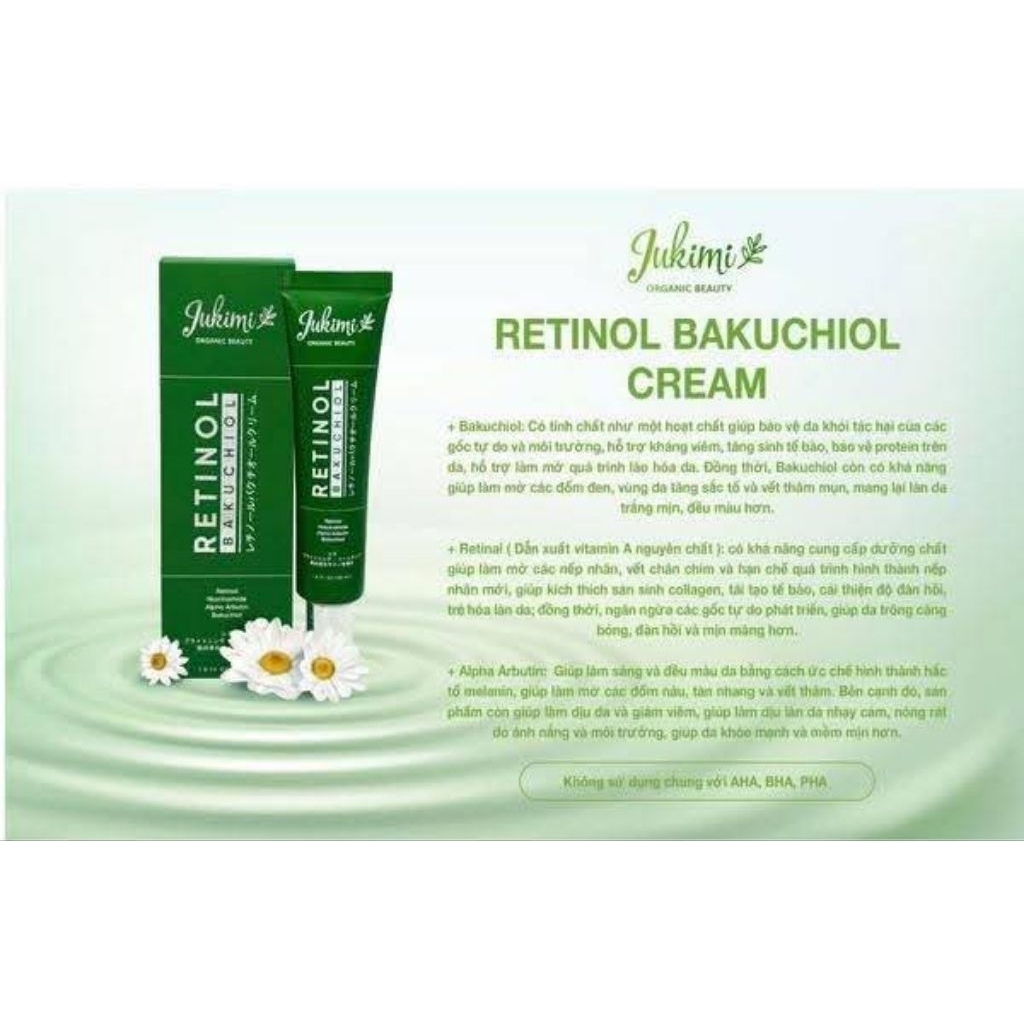 Kem Retinol JUKIMI bản xanh lá 30gr