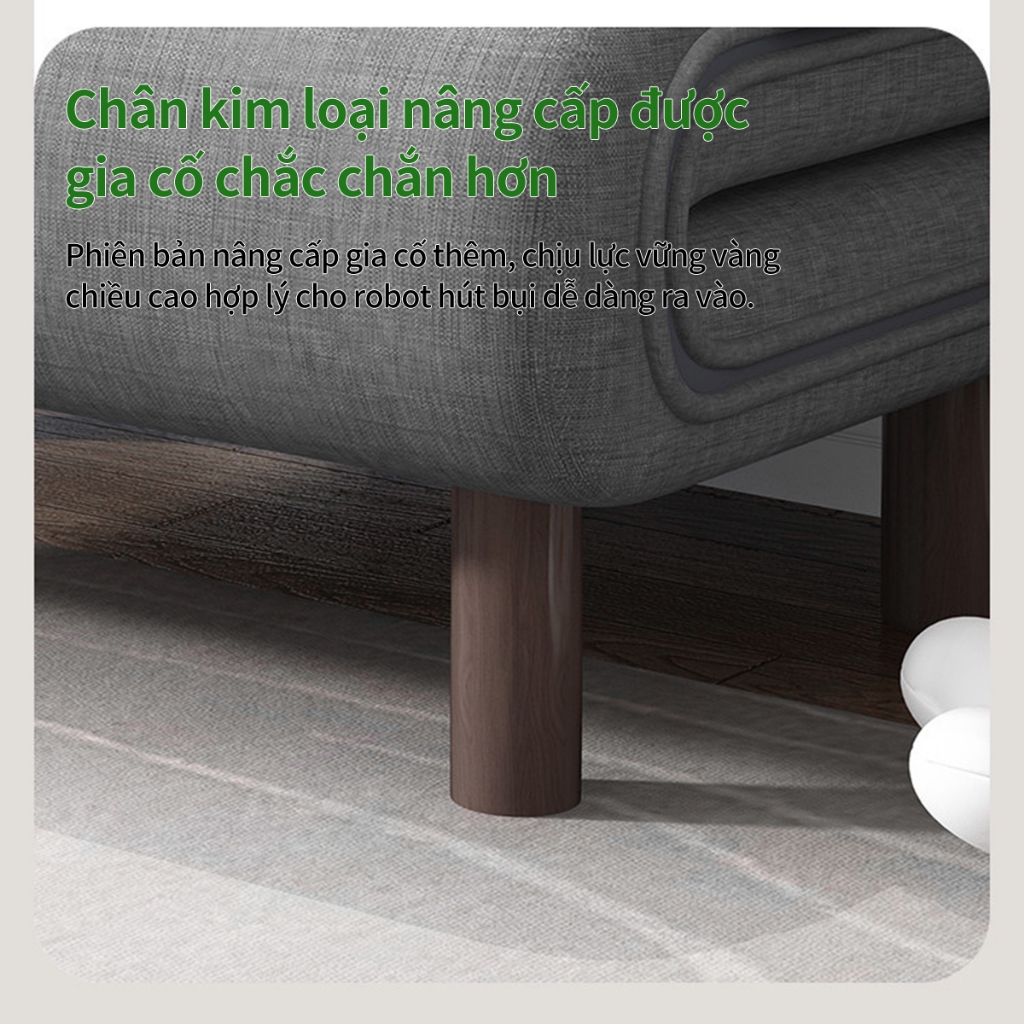 [Đa Năng Gấp Gọn] Sofa Giường Xám-Phòng Khách, Phòng Ngủ Thoải Mái Ngồi Nằm, Tặng Gối Tựa | BigBuy360 - bigbuy360.vn