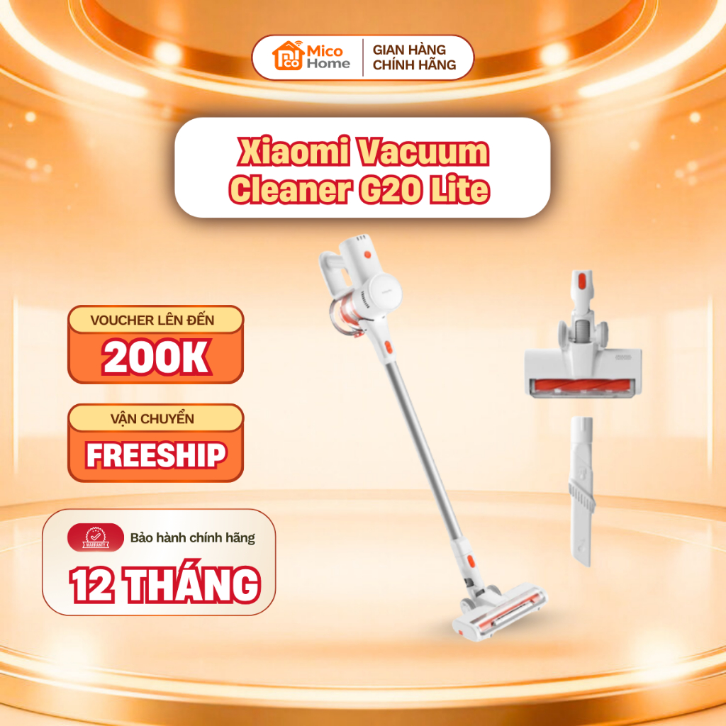 Máy hút bụi cầm tay Xiaomi Vacuum Cleaner G20 Lite - hàng Quốc Tế bảo hành 12 Tháng