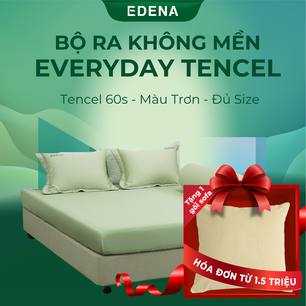 Bộ ra bọc không mền Edena Everyday Tencel 60s